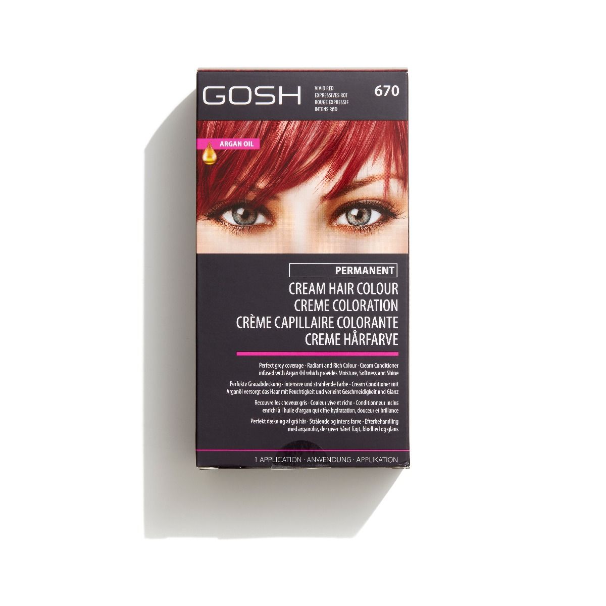 Hair Colour - 670 - Vivid Red