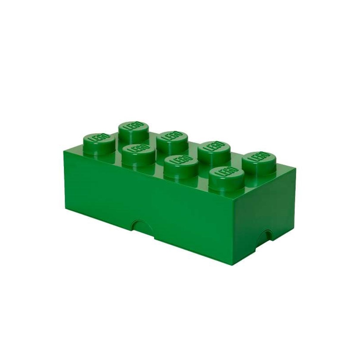 Lego Storage Brick 8 - Opbevaringsboks - Mørkegrøn