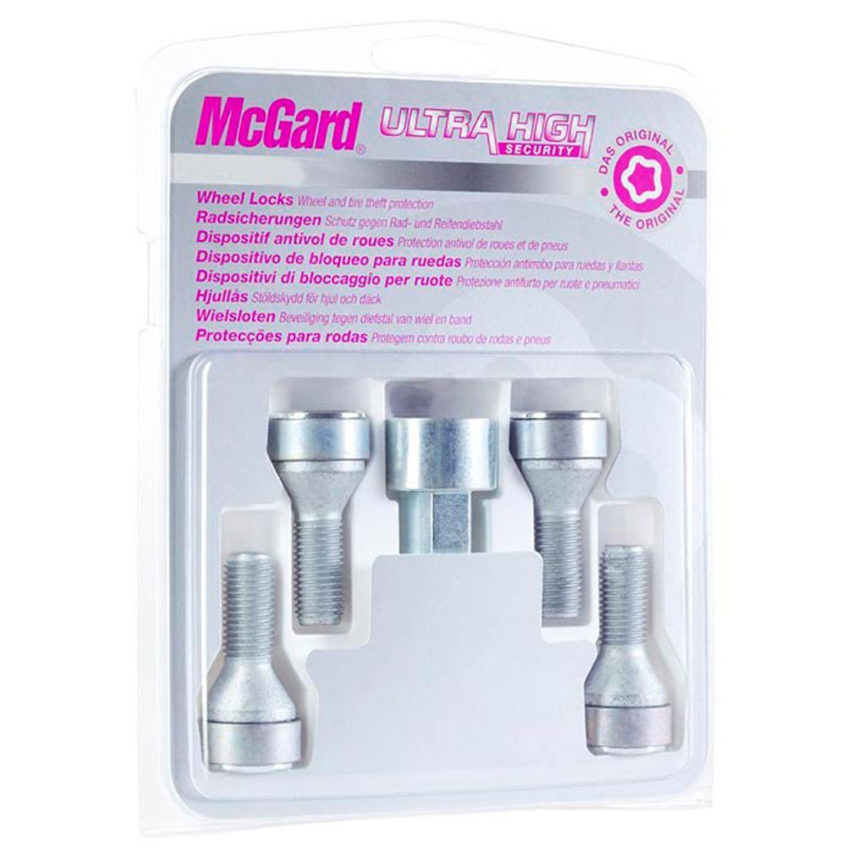 MCGARD 26000SU LÅSEBOLT M12x1.25 FLAD