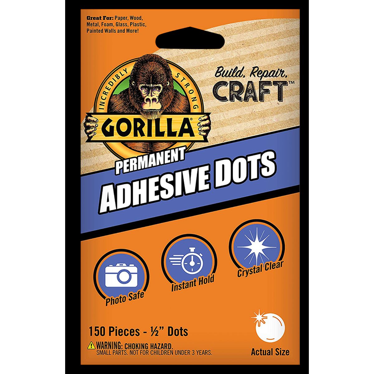 Gorilla Permanent Adhesive Dots