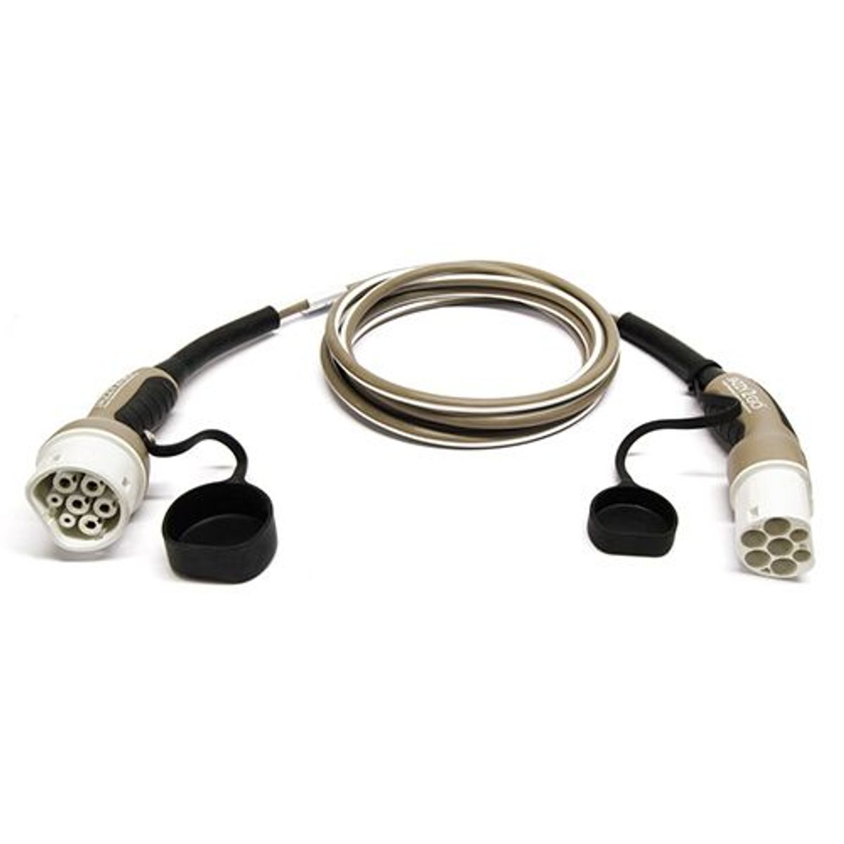 Jazzy2go Ladekabel Type 2, Mode 3, 16A, 3 faser, 5m