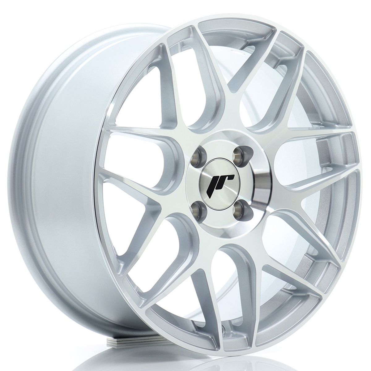 JR WHEELS JR18 Silver Machined Face Silver Machined Face