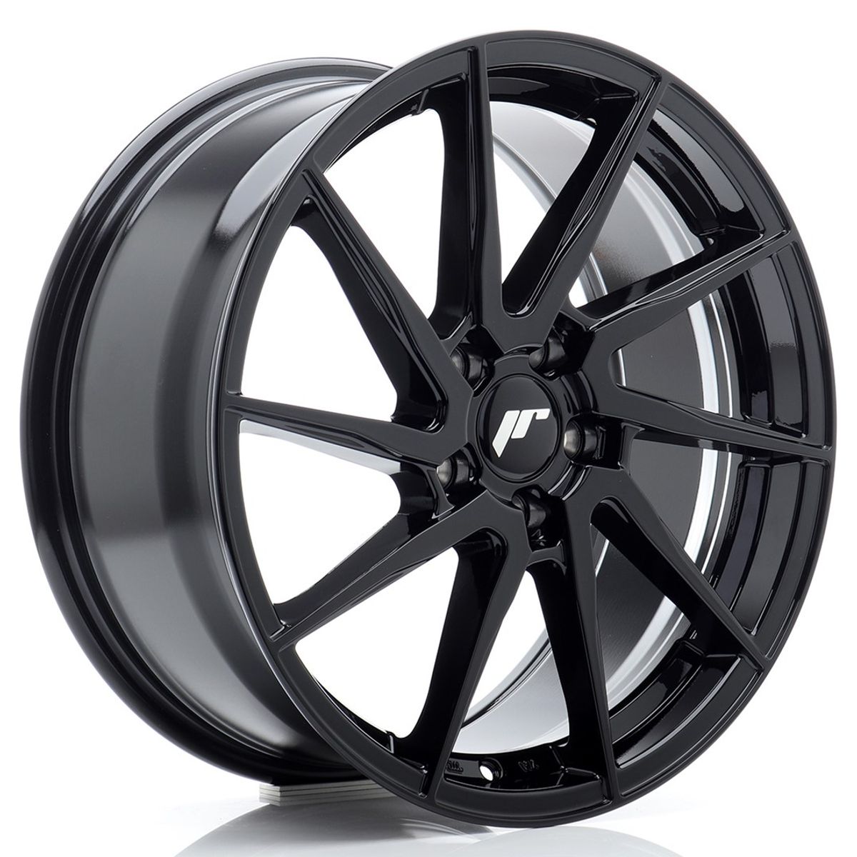 JR WHEELS JR36 Glossy Black Glossy Black