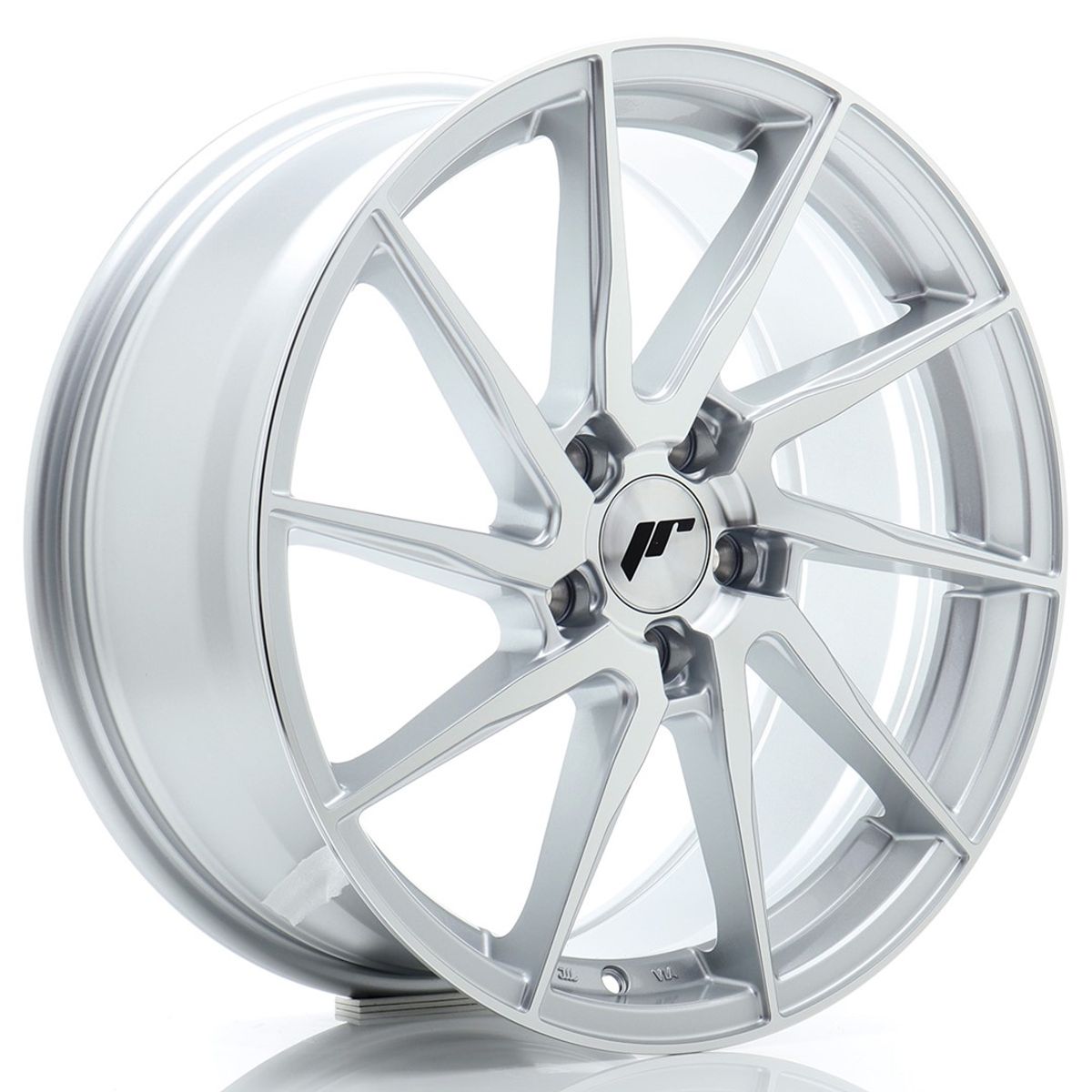 JR WHEELS JR36 Silver Machined Face Silver Machined Face