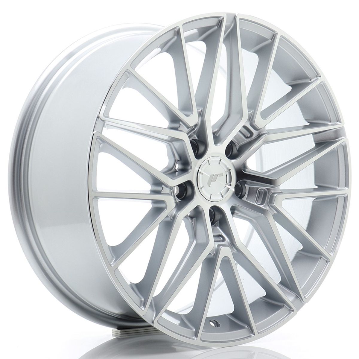 JR WHEELS JR38 Silver Machined Face Silver Machined Face