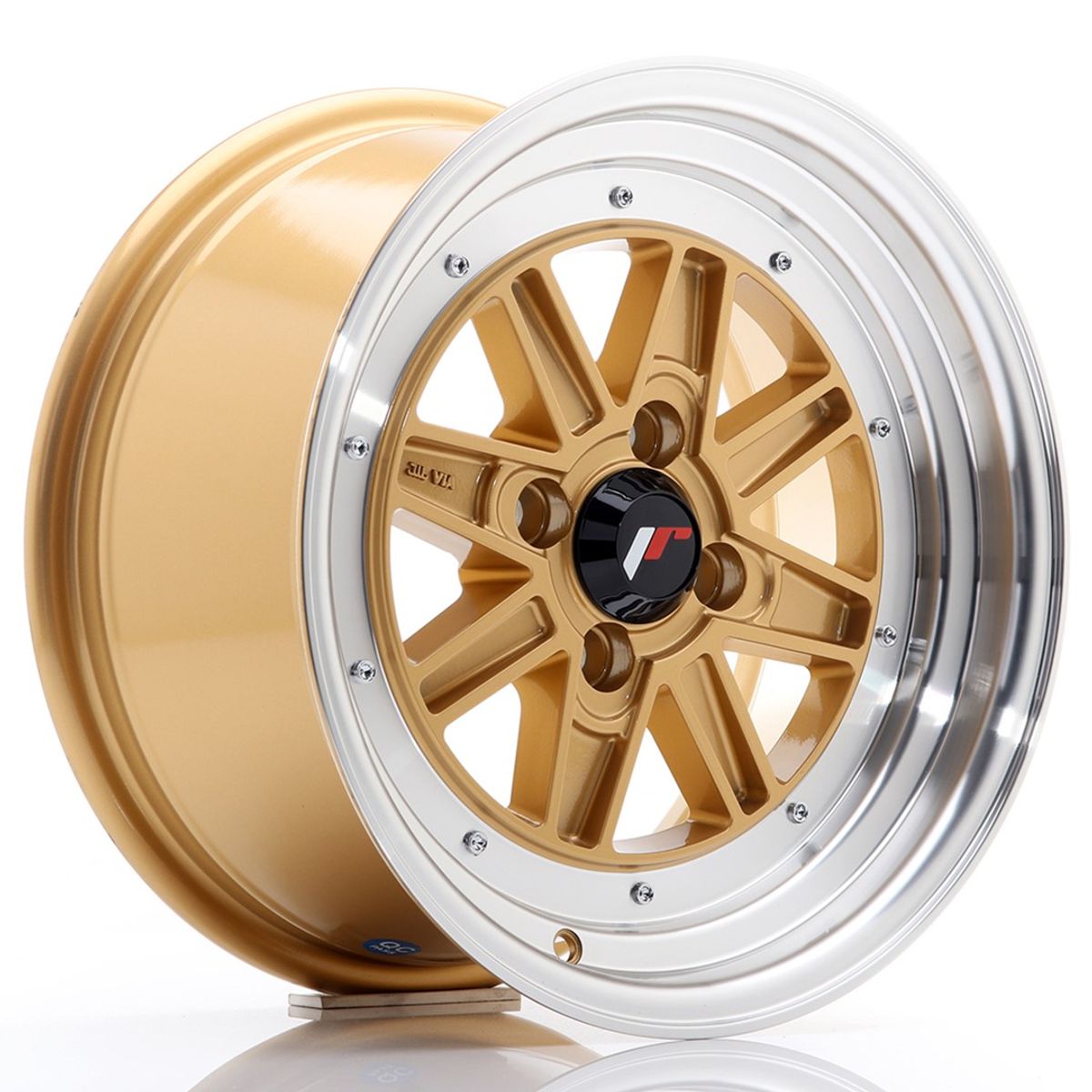 JR WHEELS JR31 Gold w-Machined Lip Gold w/Machined Lip