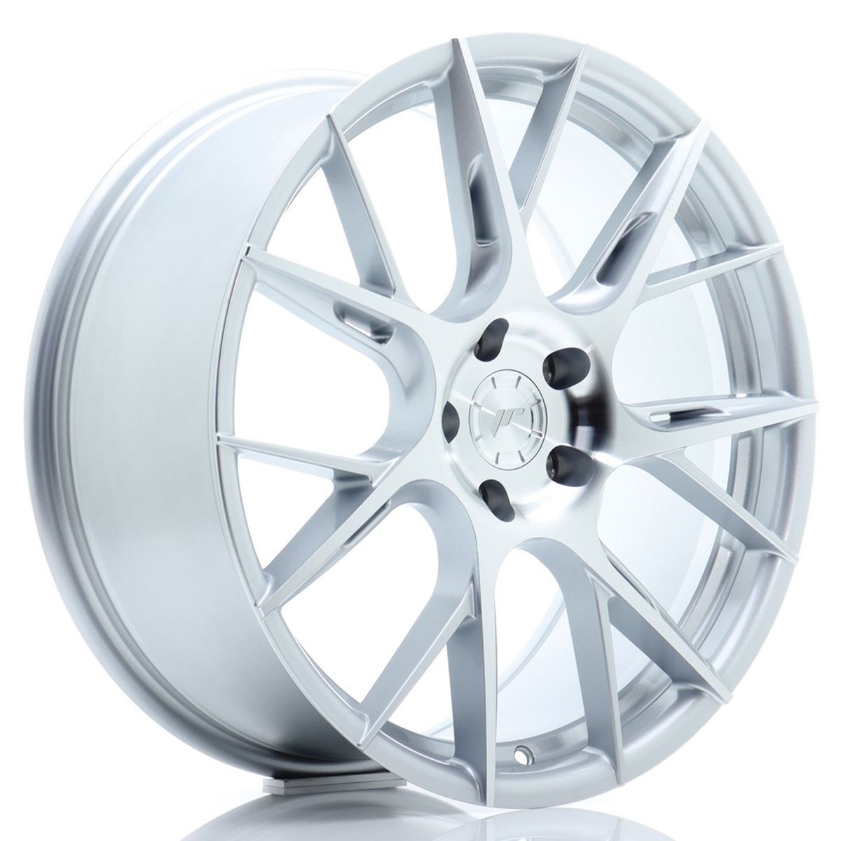 JR WHEELS JR42 Silver Machined Face Silver Machined Face