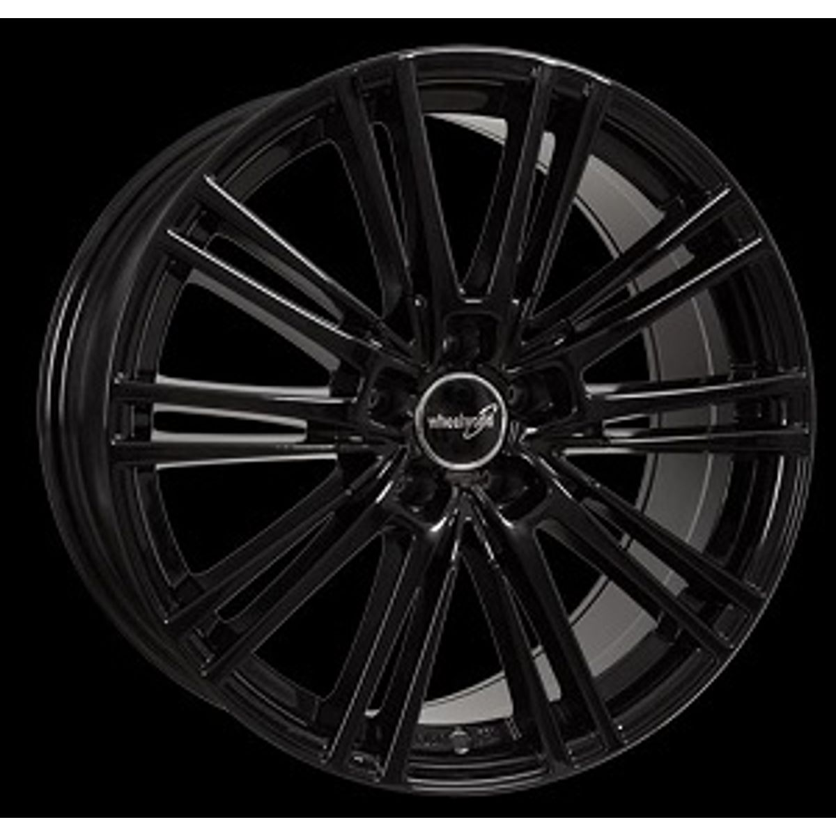 WheelWorld WH18 Schwarz gl?nzend lackiert