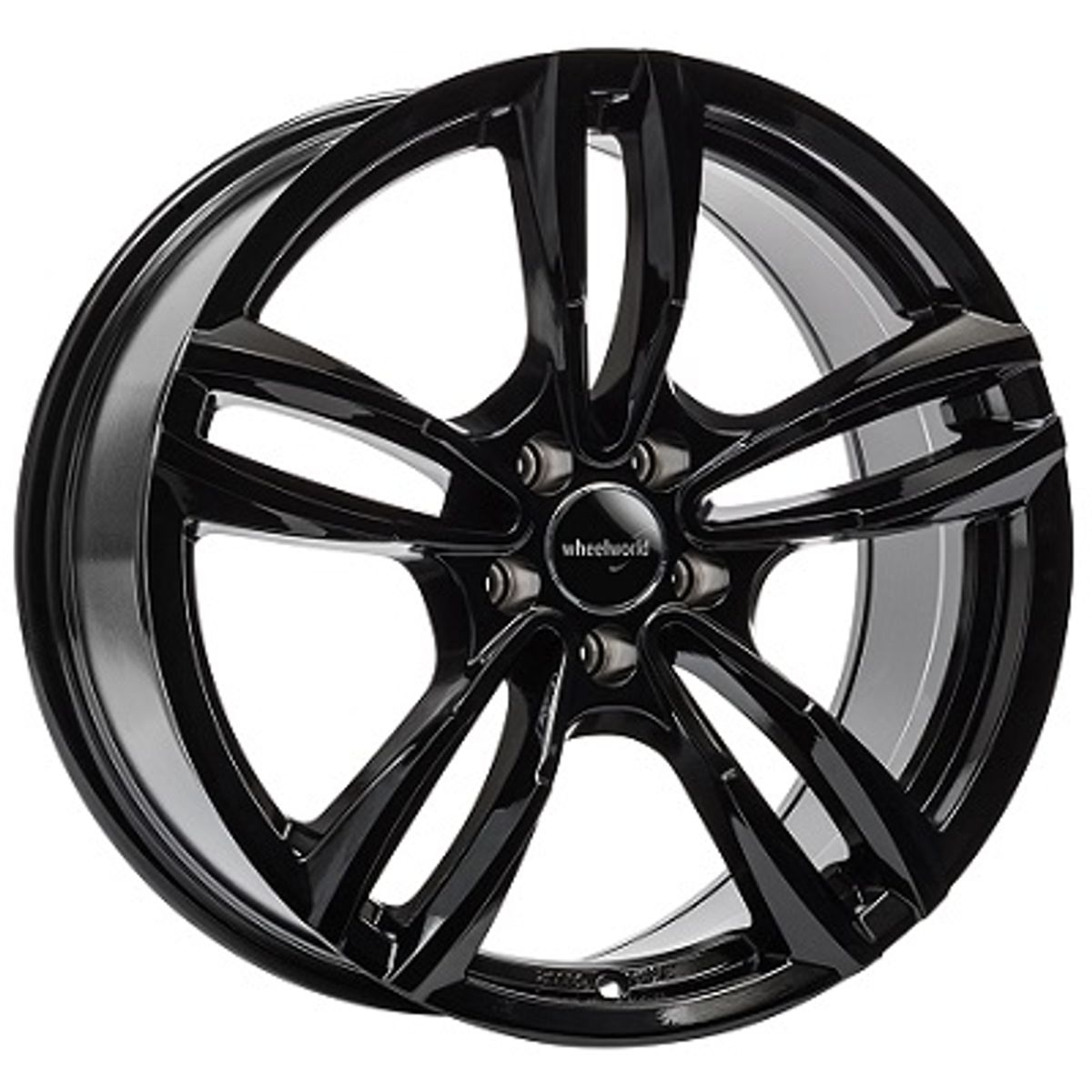 WheelWorld WH29 Schwarz gl?nzend lackiert