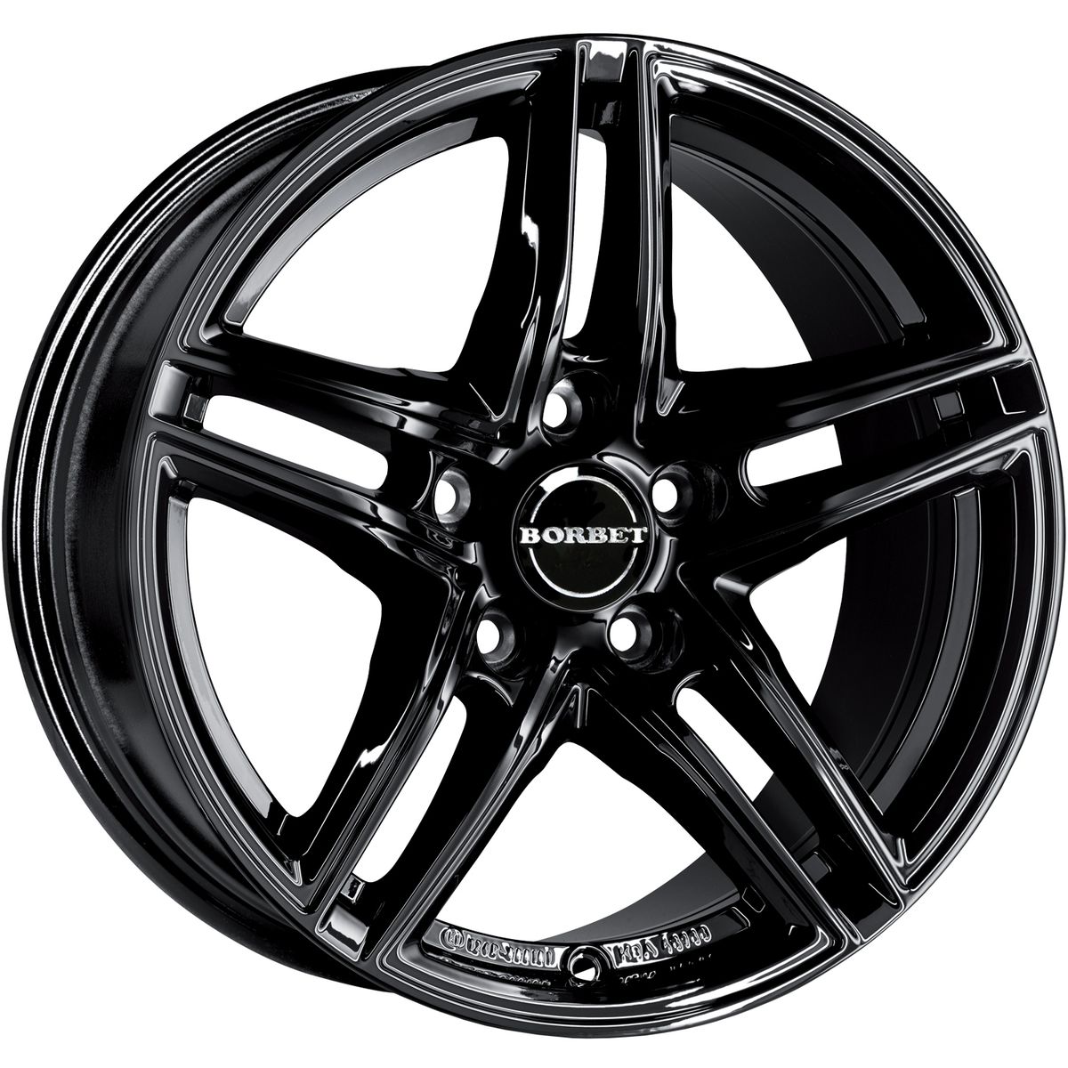 Borbet xrt black glossy black glossy