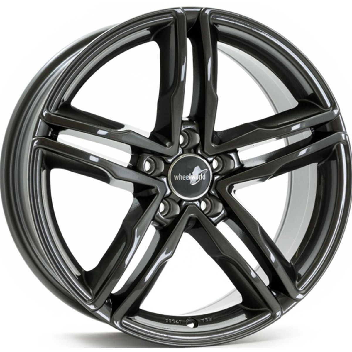 WheelWorld WH11 Dark Gunmetal lackiert