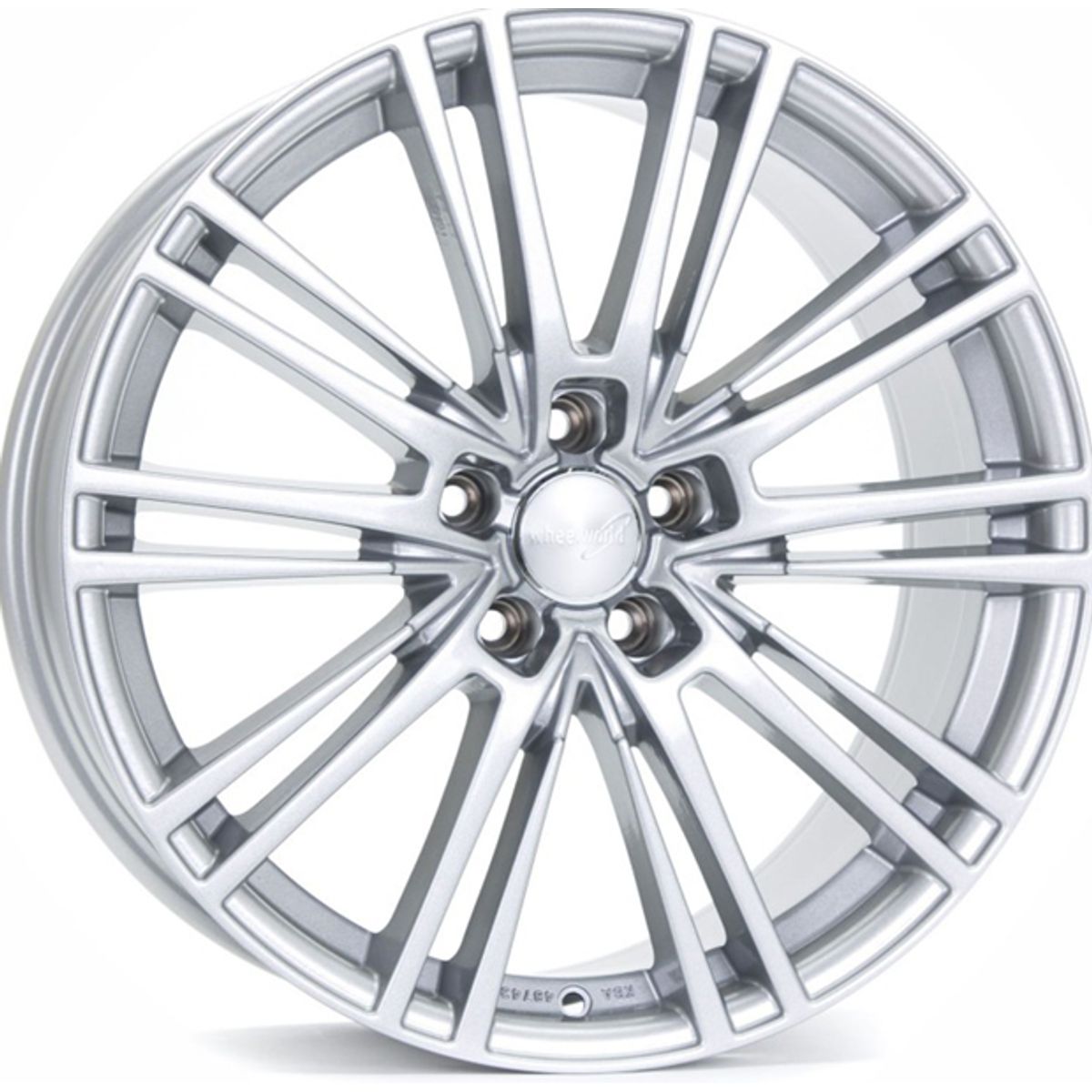 WheelWorld WH18 Race Silber lackiert