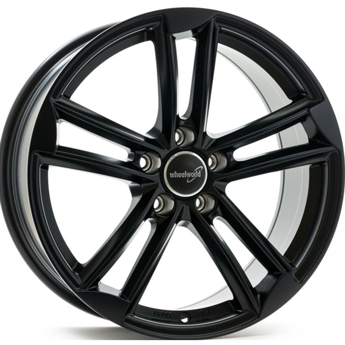 WheelWorld WH27 Schwarz matt lackiert