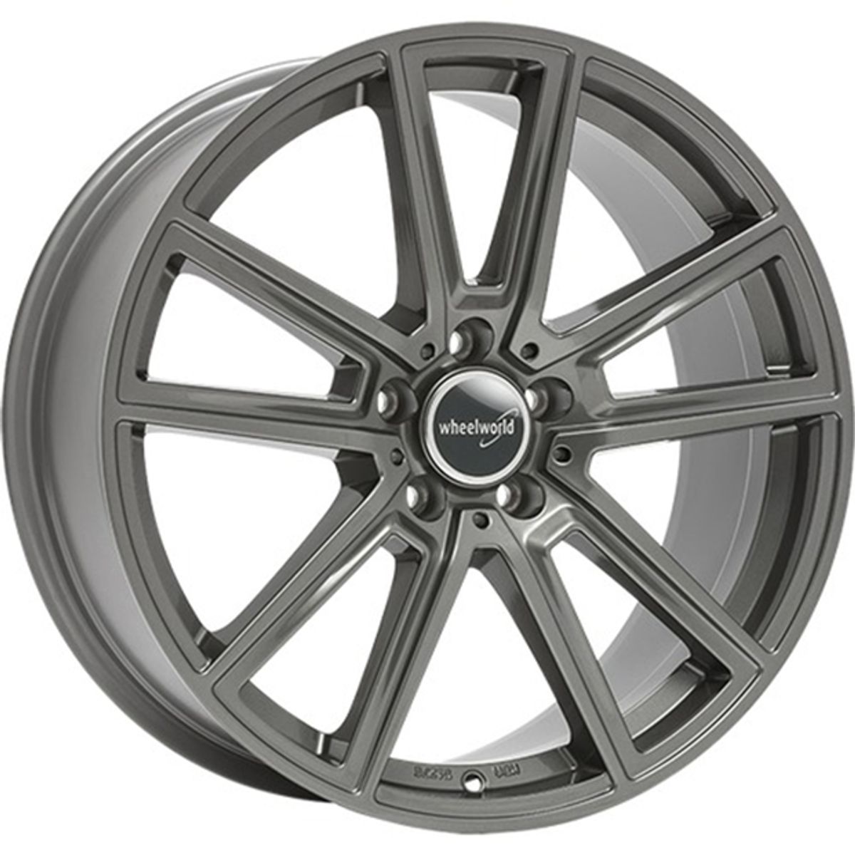 WheelWorld WH30 Daytona Grau lackiert