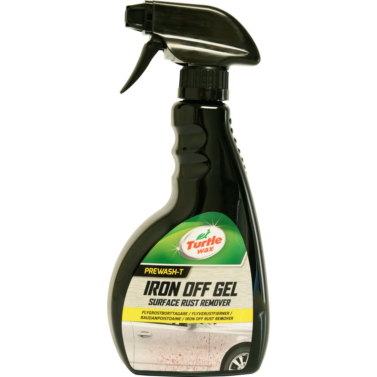 Turtle Prewash-T Iron Off Gel. Fjerner flyverust super nemt