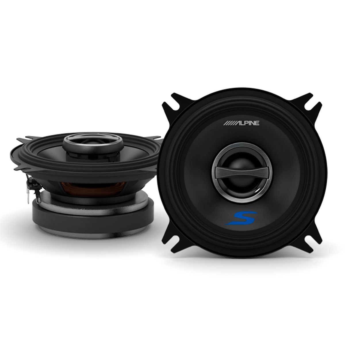 Alpine S-S40 10cm højttaler coaxial 2 vejs