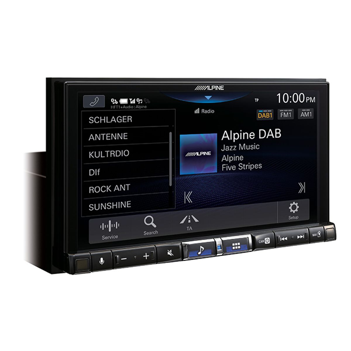 Alpine ILX-705D Trådløs Apple Carplay 2-din 7"