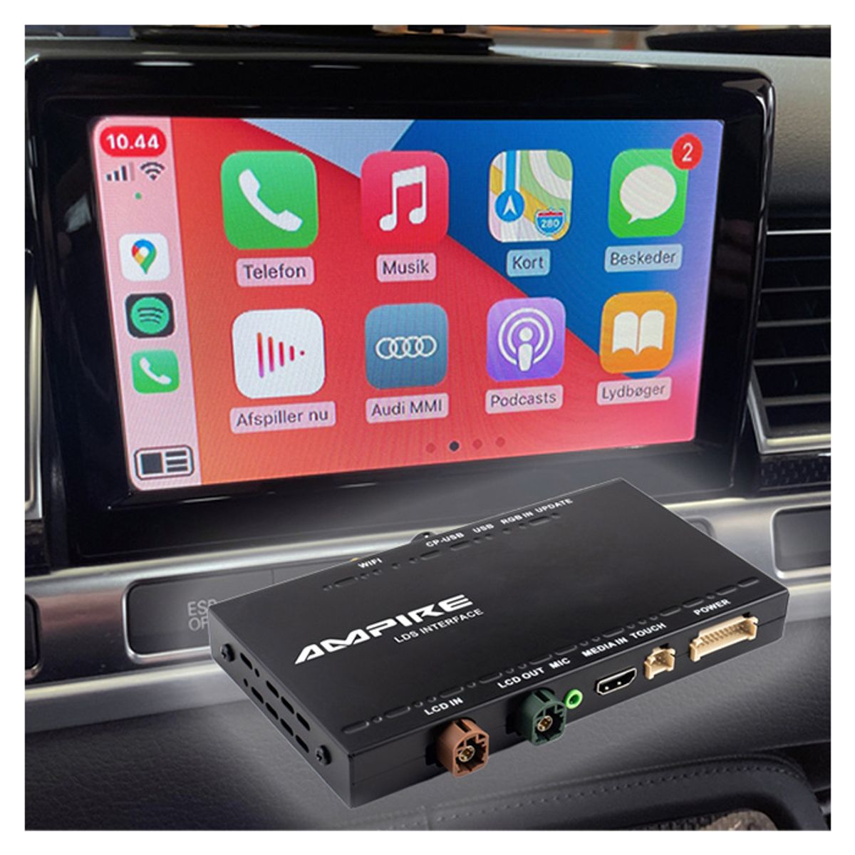 Android Auto og CarPlay Adapter Audi A6 C7, A7 C7 m.fl