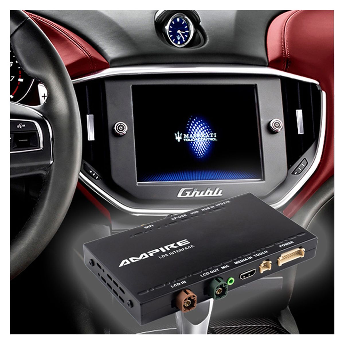 CarPlay Adapter Maserati Ghibli III, Quattroporte VI