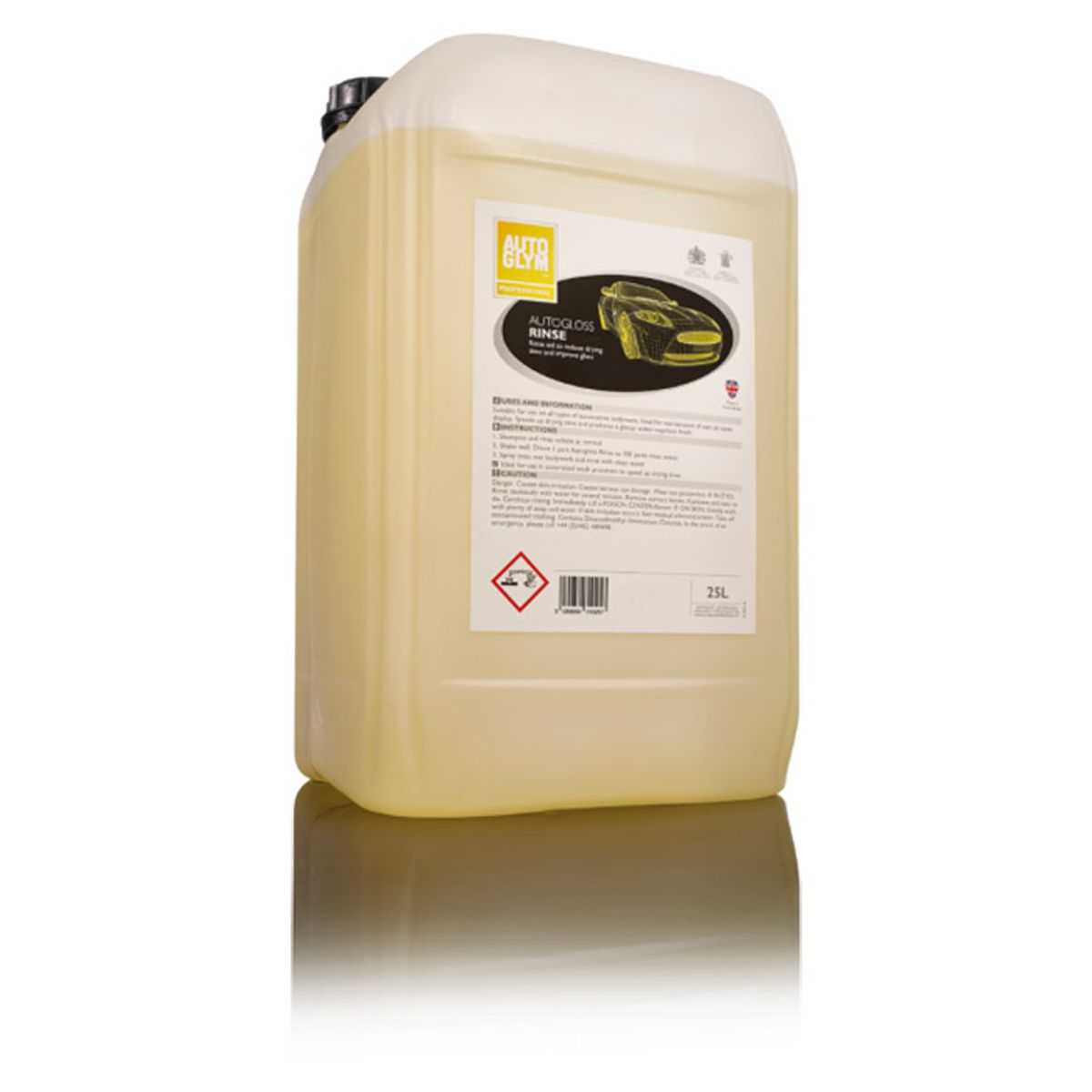 Autoglym Autogloss Rinse 25L Skyllevoks