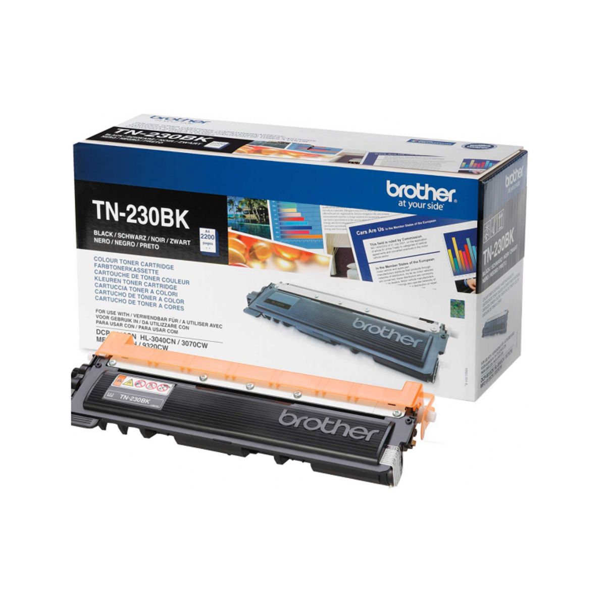 Brother TN230BK sort lasertoner original