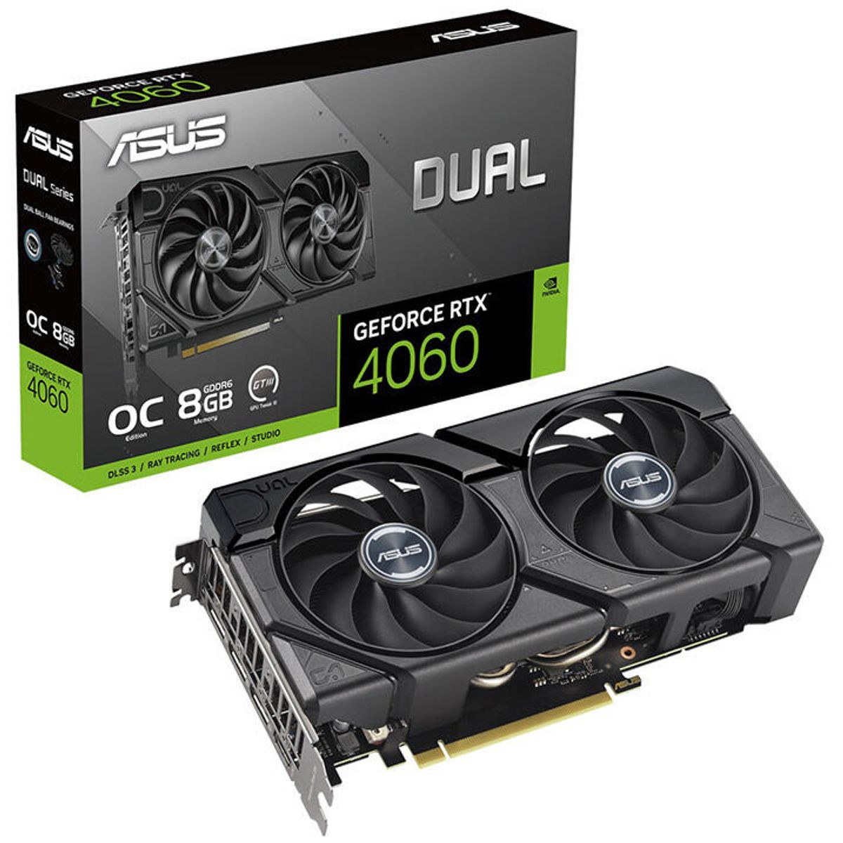 ASUS DUAL GeForce RTX 4060 EVO 8GB 8GB Overclocked Edition