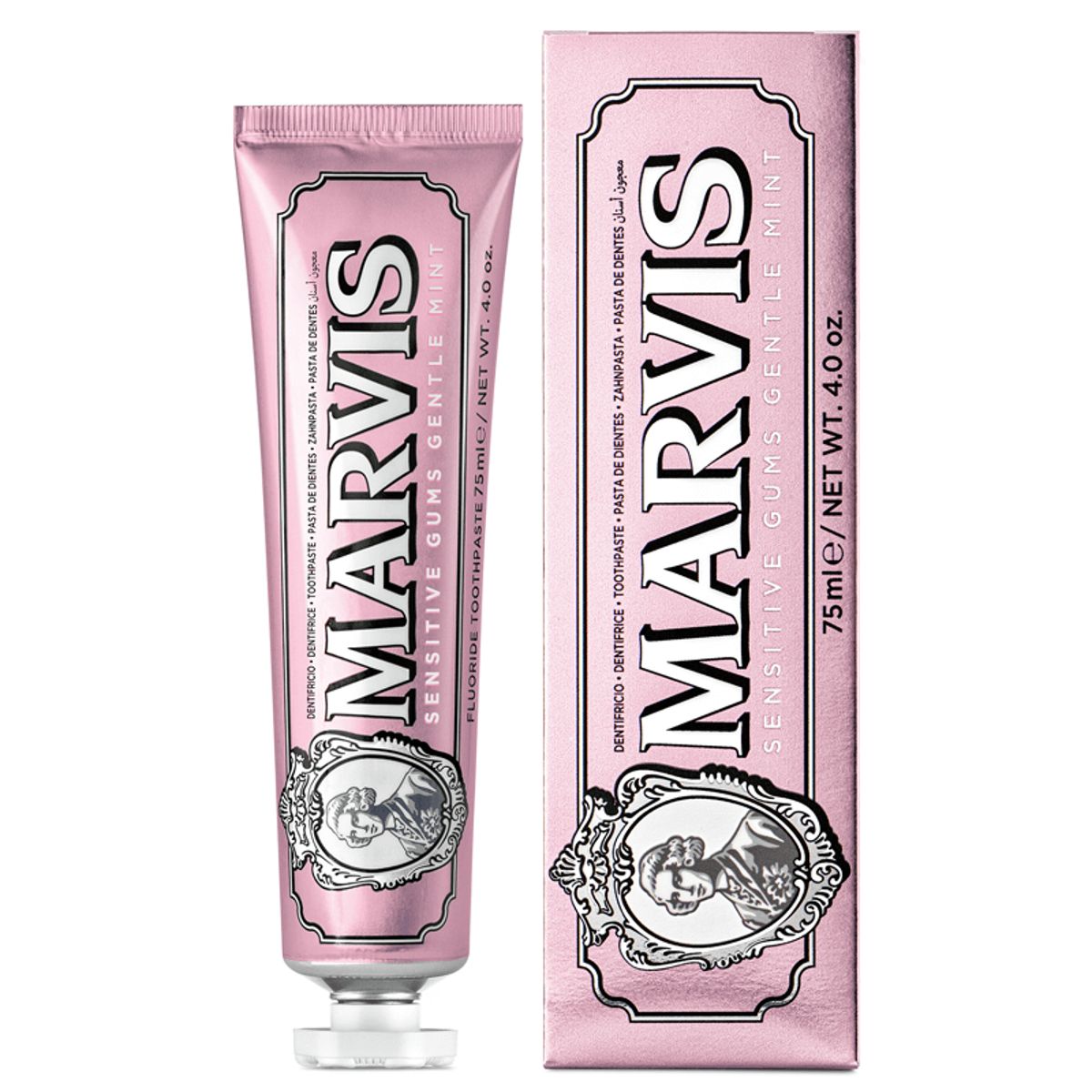 Marvis Sensitive Gums Mint Tandpasta, 75 ml.