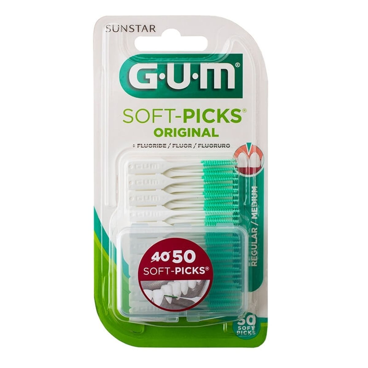 GUM - Soft- Picks Original (medium)