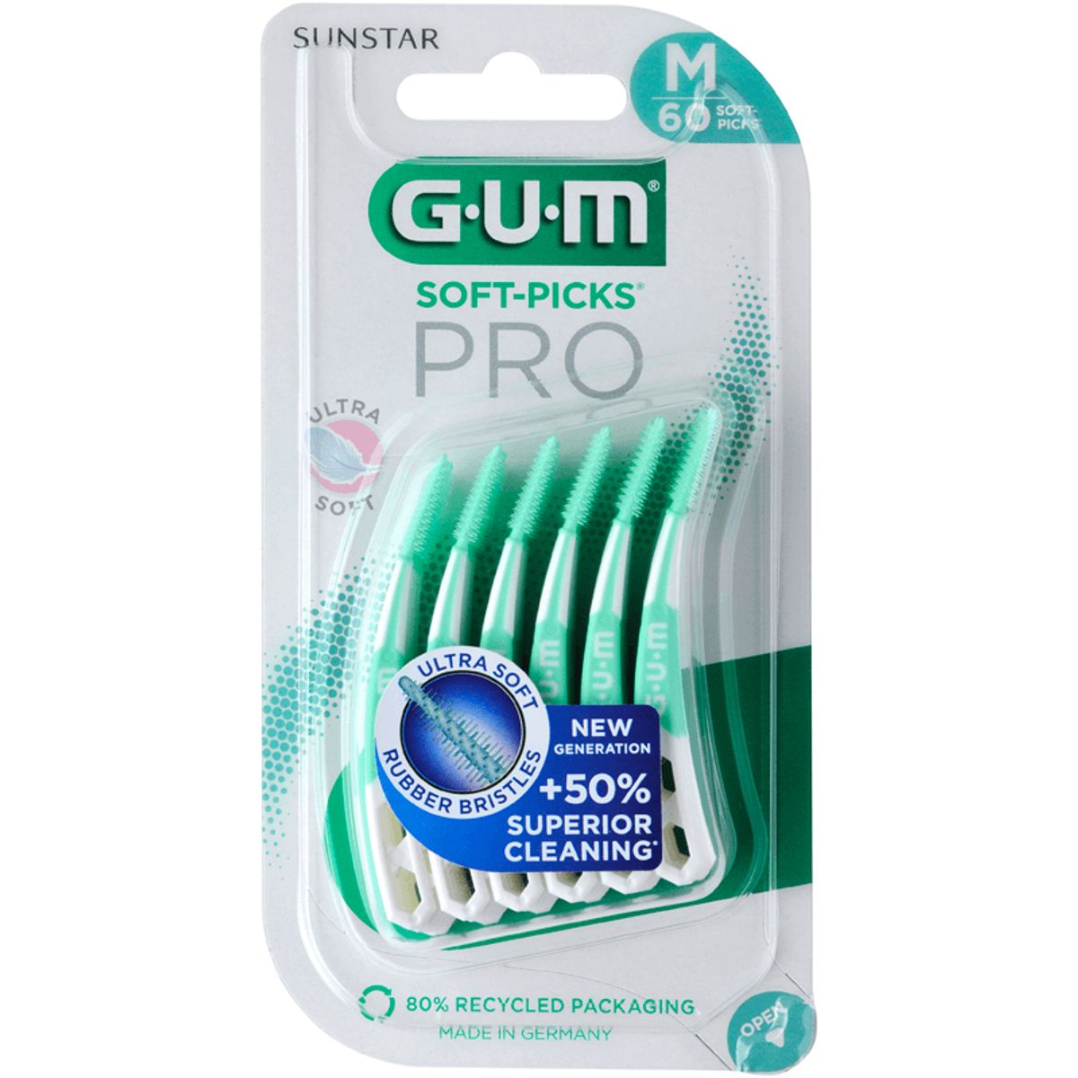 GUM - PRO Soft-Picks (medium) - 60 stk