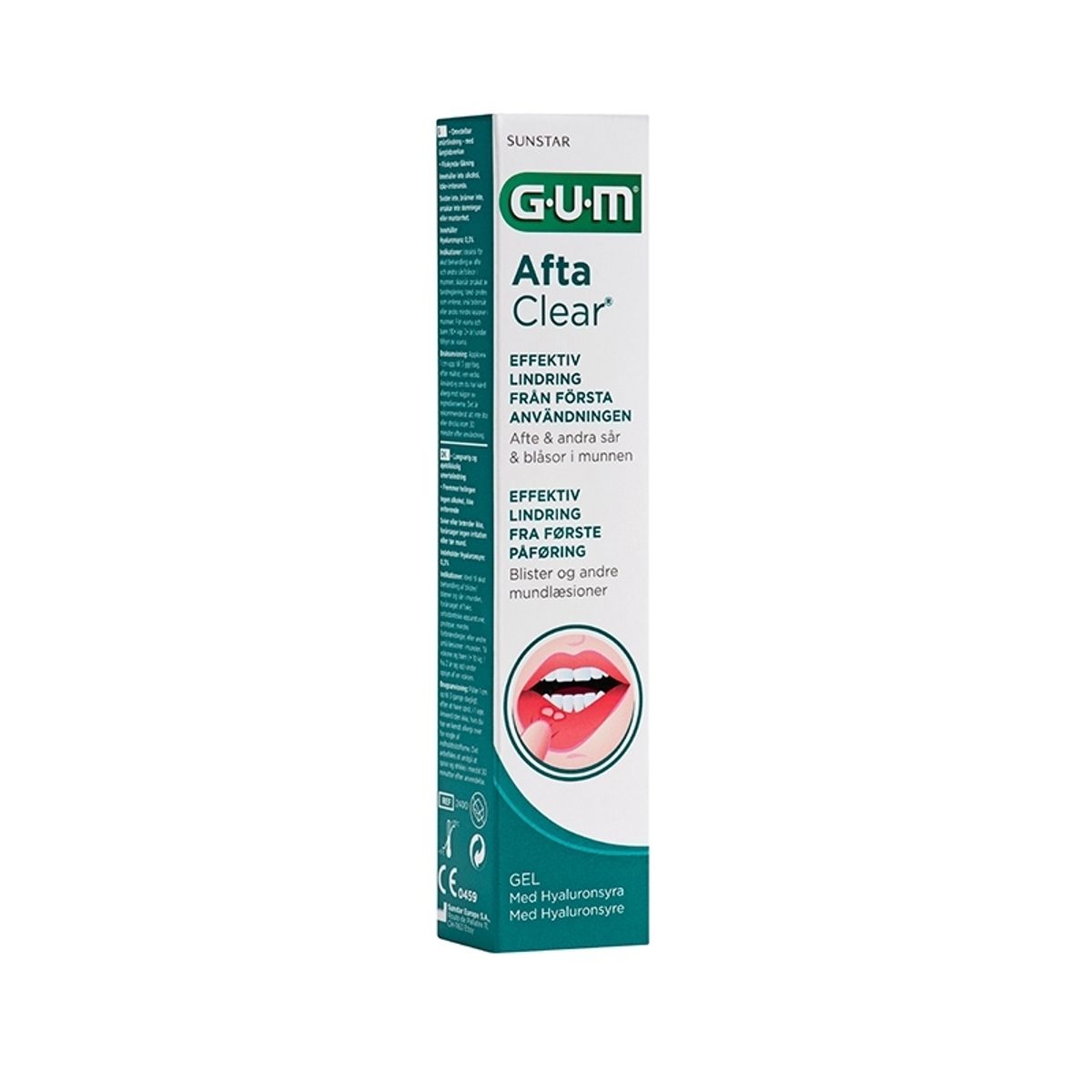 GUM AftaClear gel ved blister og sår- 10 ml