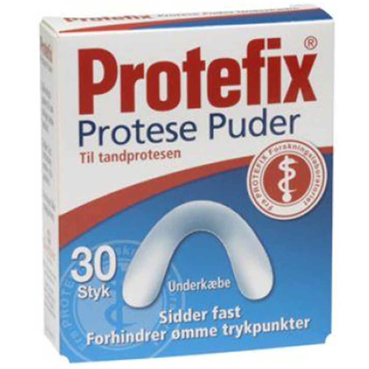 Protefix pude til underkæbe proteser 30 stk.