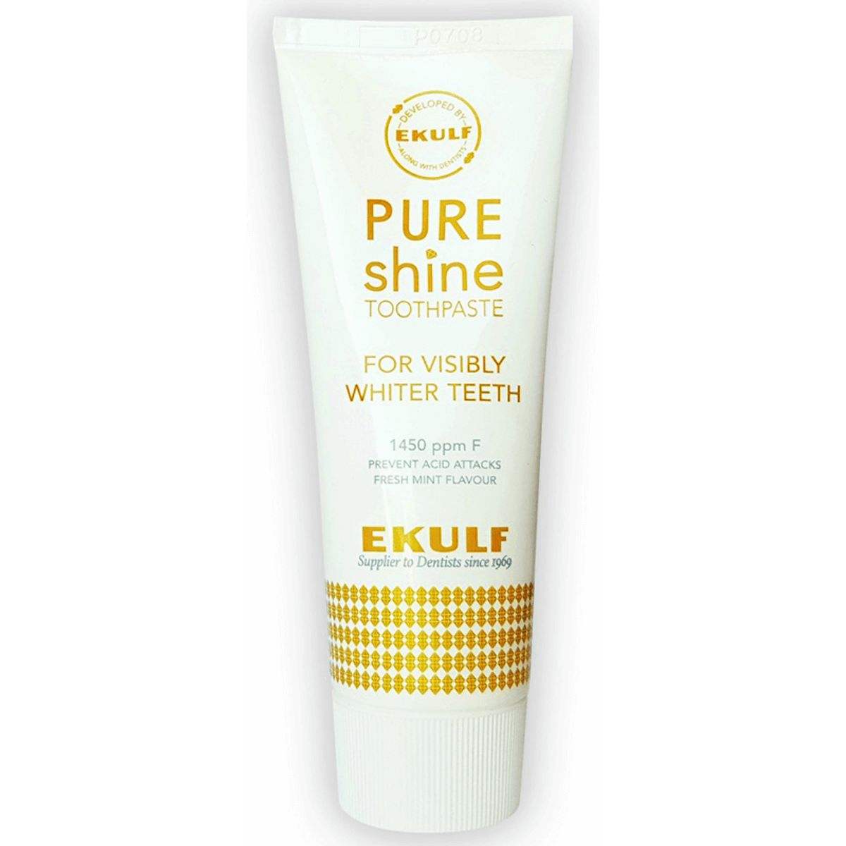 EKULF Pure Shine Whitening Tandpasta - 75ml.