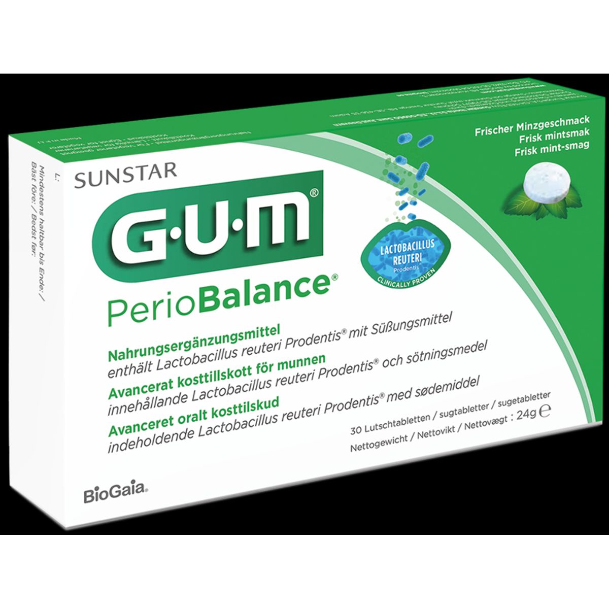 GUM - PerioBalance tabletter - 30 stk