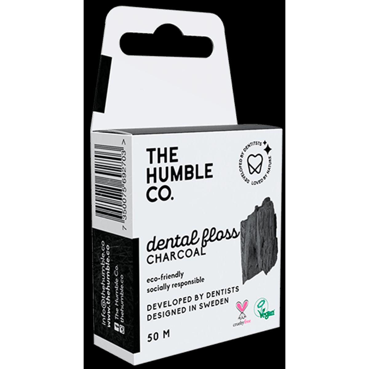 Humble Dental floss charcoal