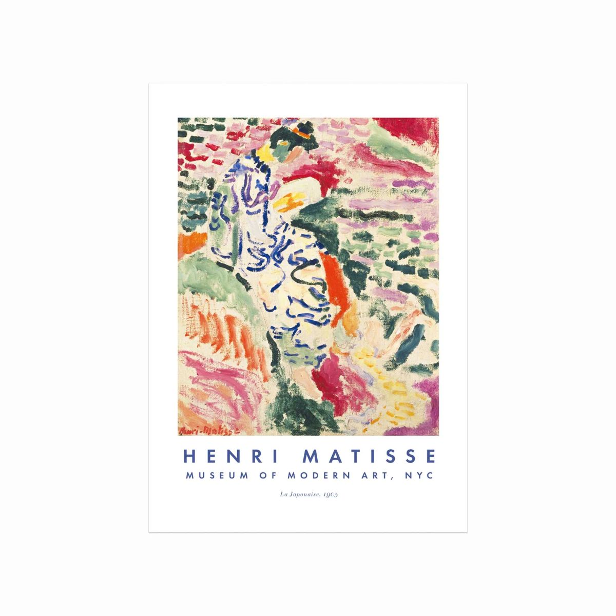 Henri Matisse plakat La Japonaise