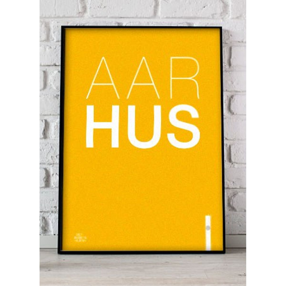 Aarhus-plakat - 50 x 70 cm - Kr. 279,-