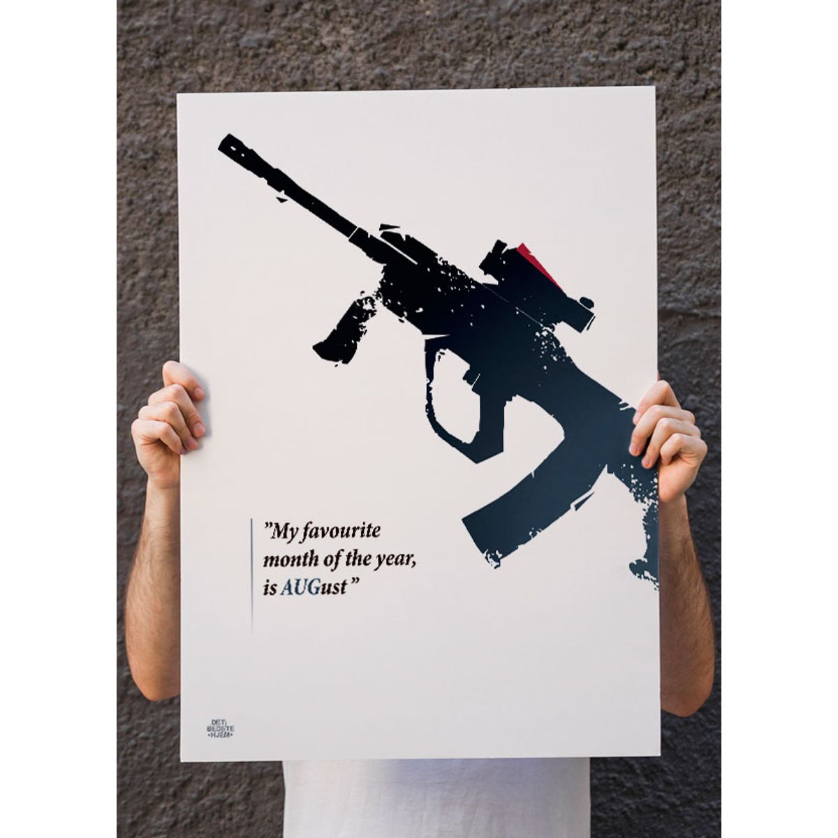 CSGO plakat - AUG - 50 x 70 cm - Kr. 279,-