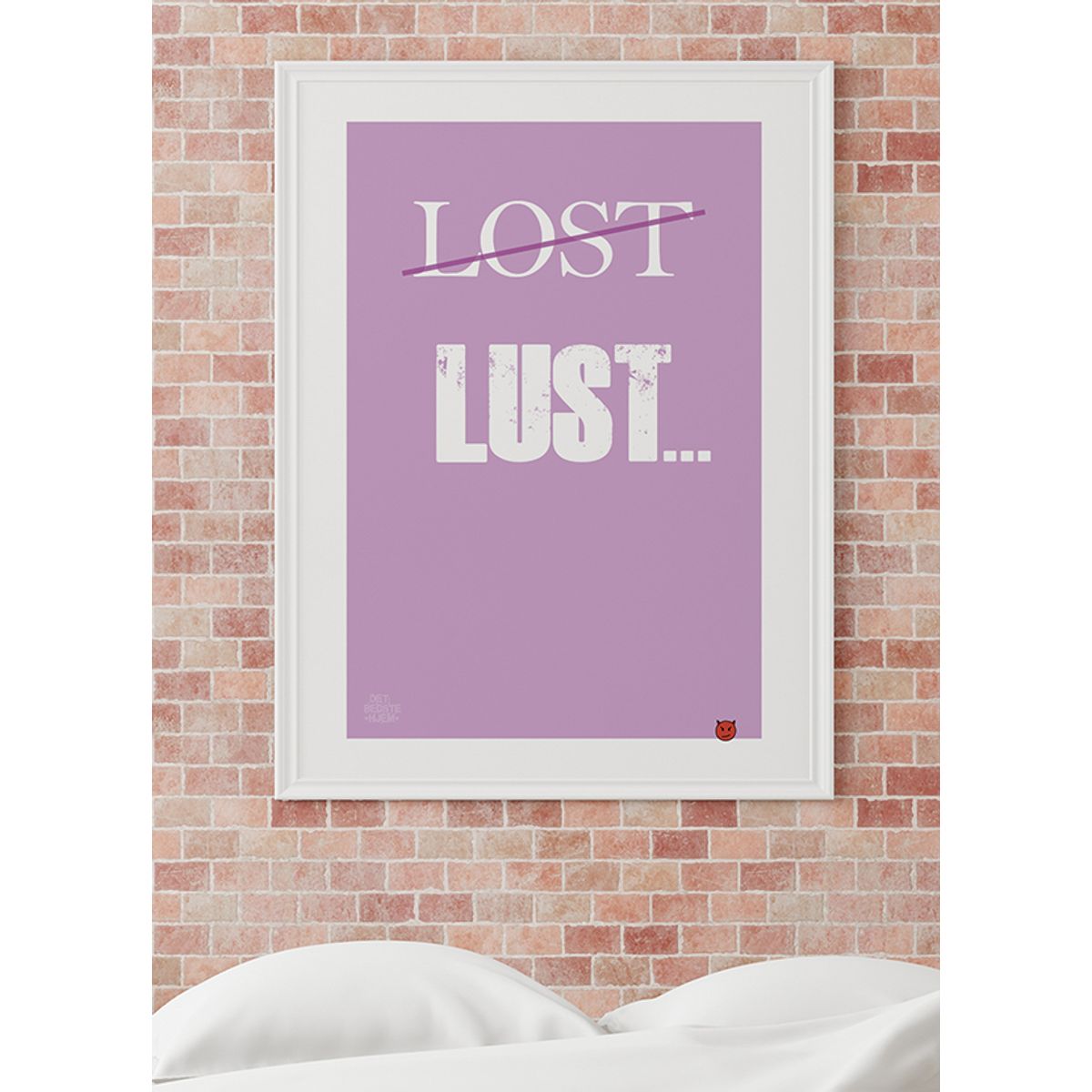 Lost - lust-plakat - Download PDF og print selv i mange formater - kr. 299