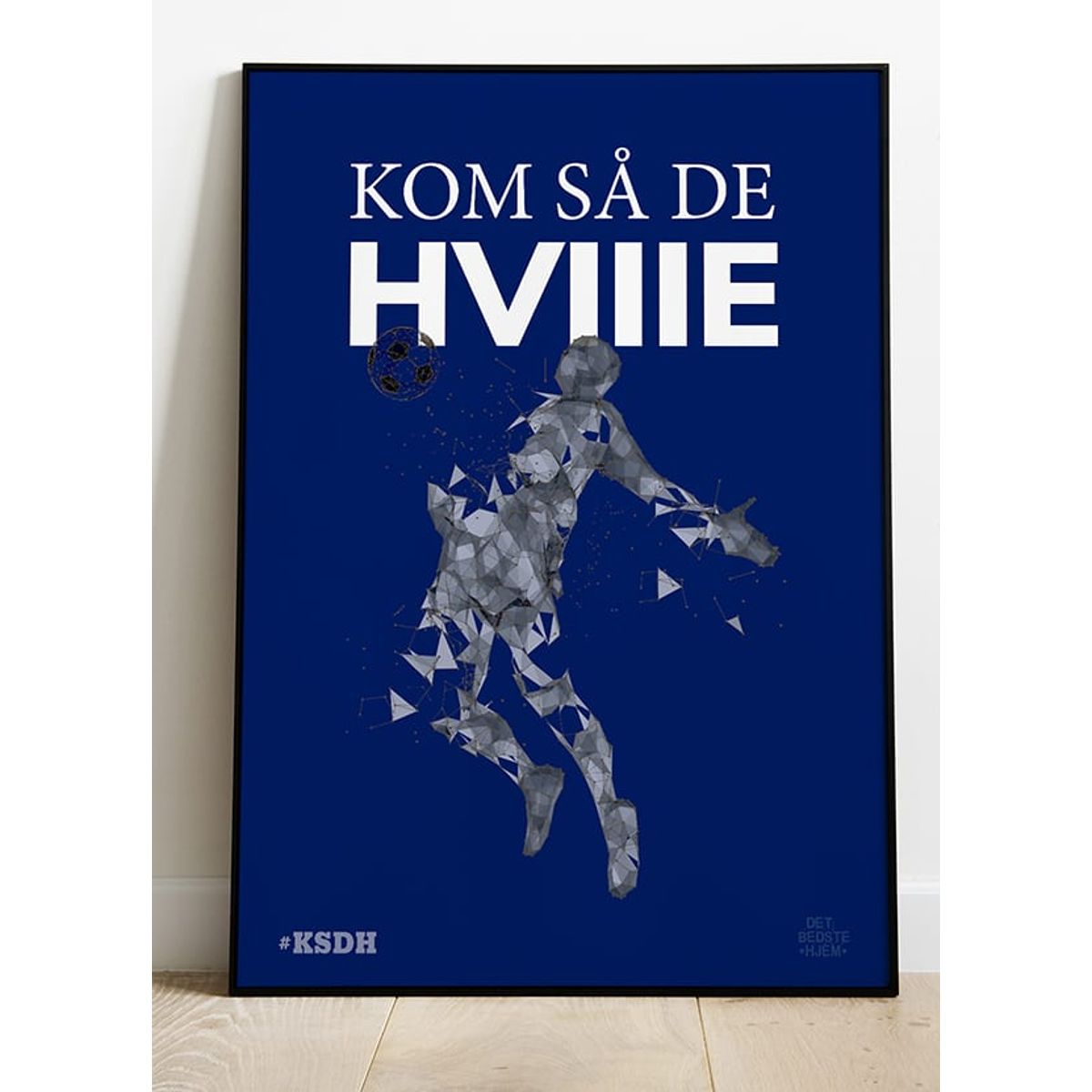 Kom så de hviiie-illustration-plakat - 50 x 70 cm - Kr. 279,-