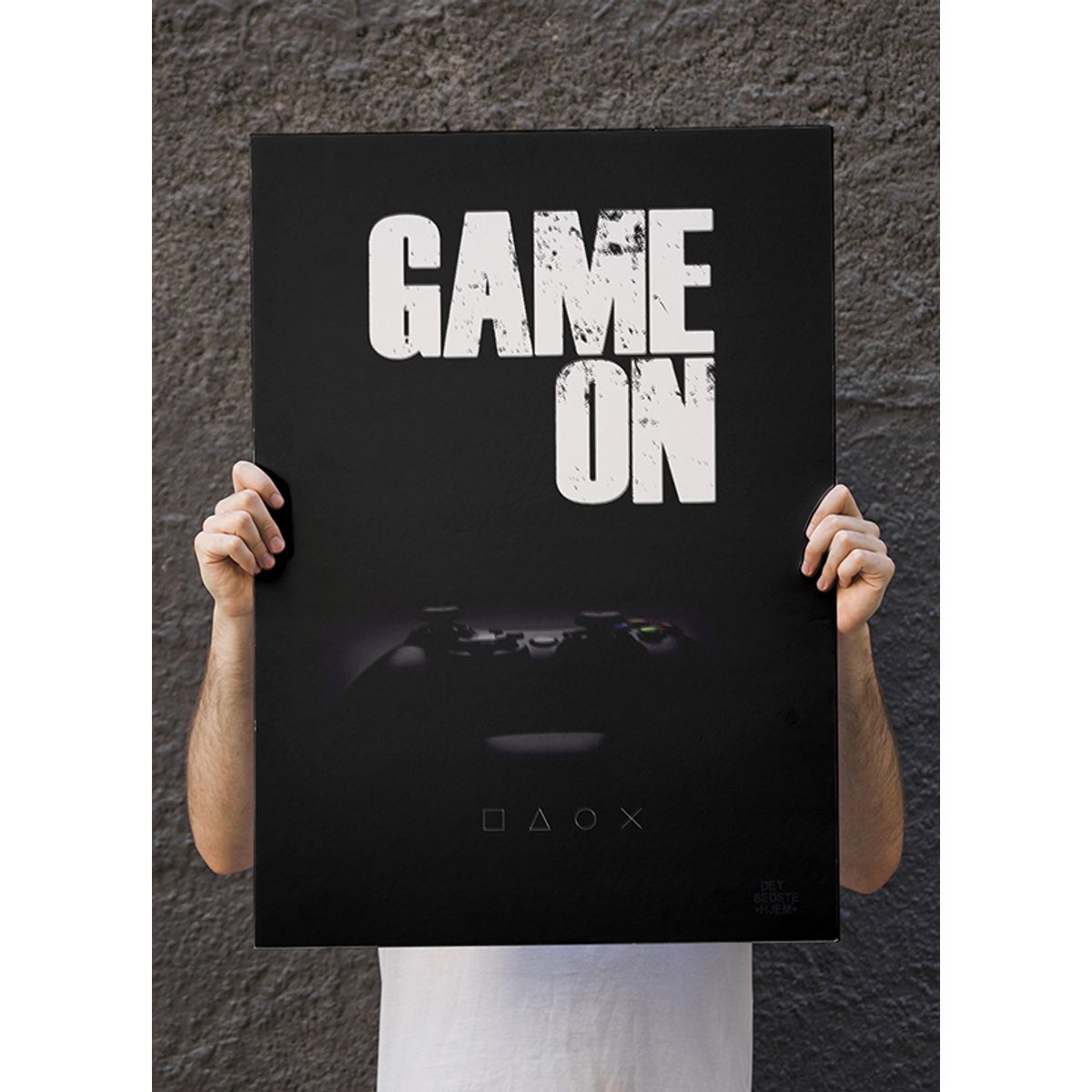 Game on - plakat - 30 x 40 cm - Kr. 219,-