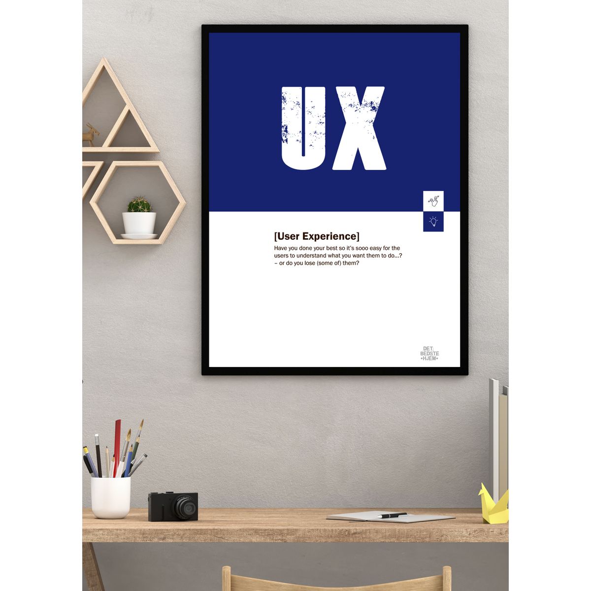 UX-marketing-plakat - 50 x 70 cm - Kr. 279,-