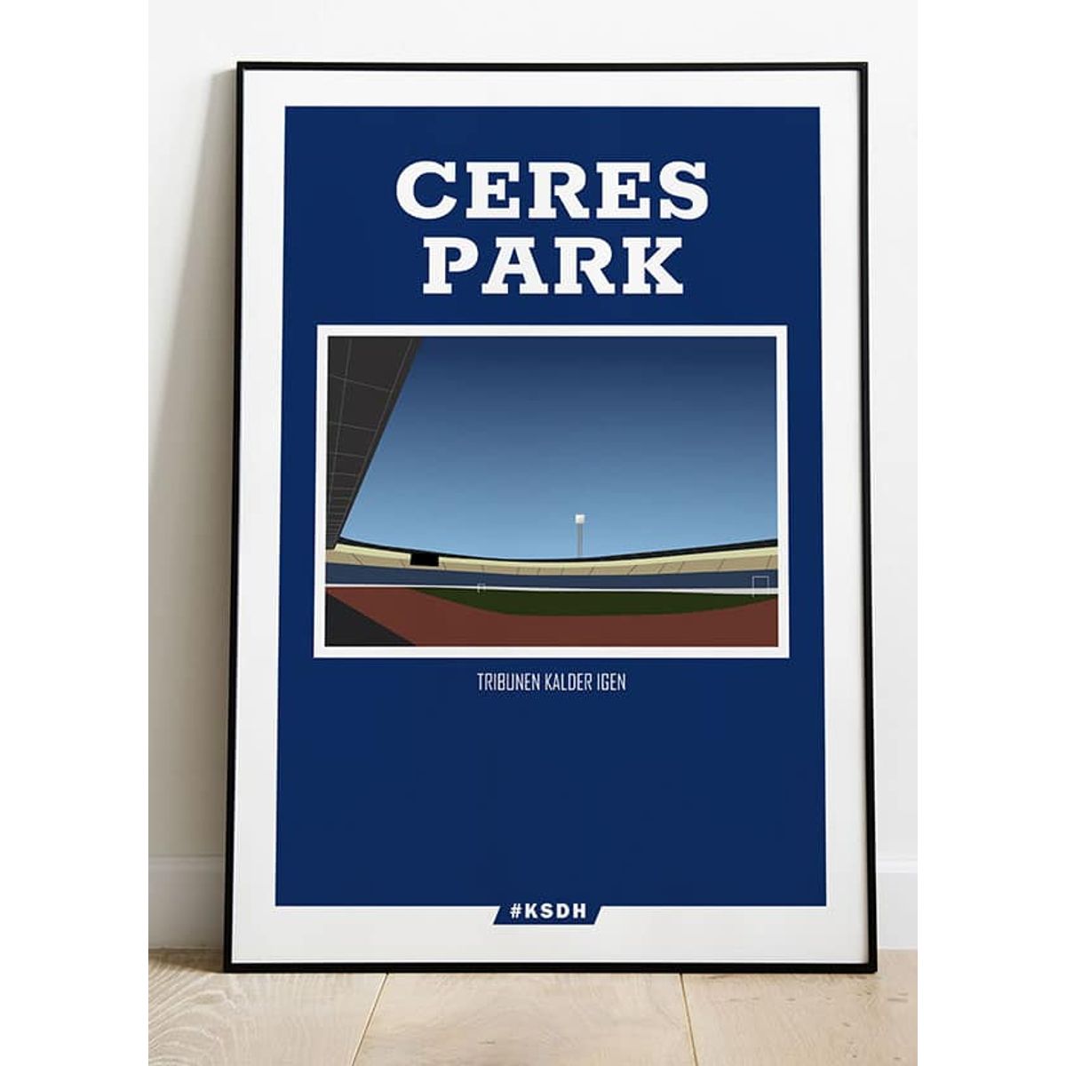 Ceres Park plakaten - 50 x 70 cm - Kr. 279,-