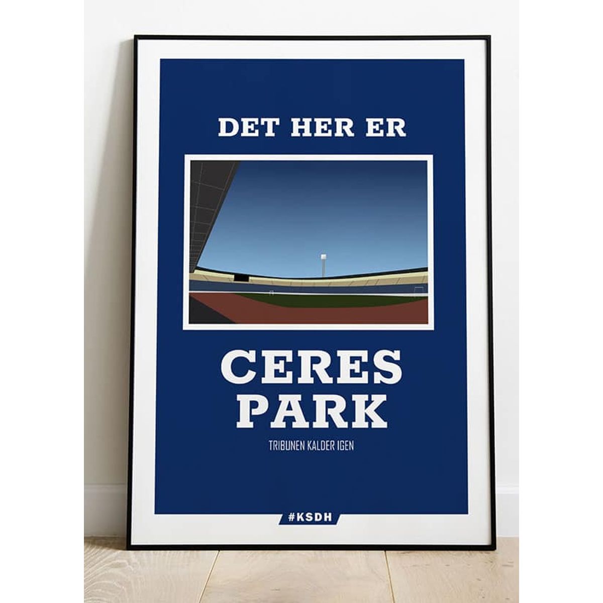 Det her er Ceres Park plakat - 30 x 40 cm - Kr. 219,-