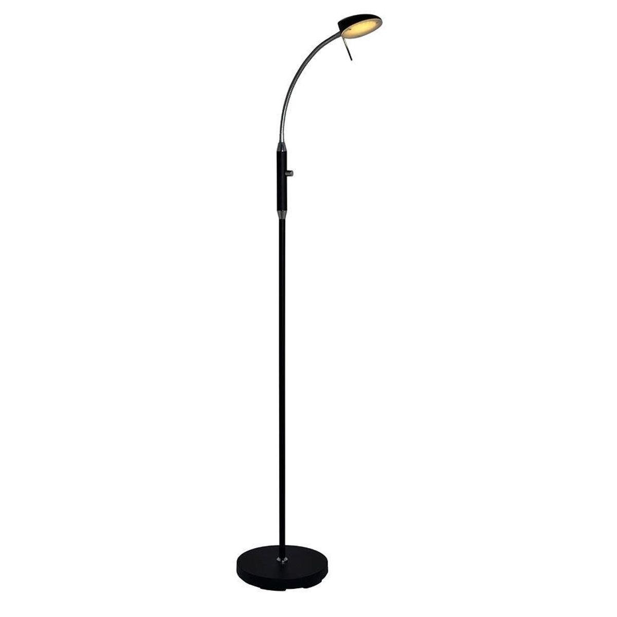 Vegas LED Gulvlampe 1 arm 3000K i Sort - Halo Design