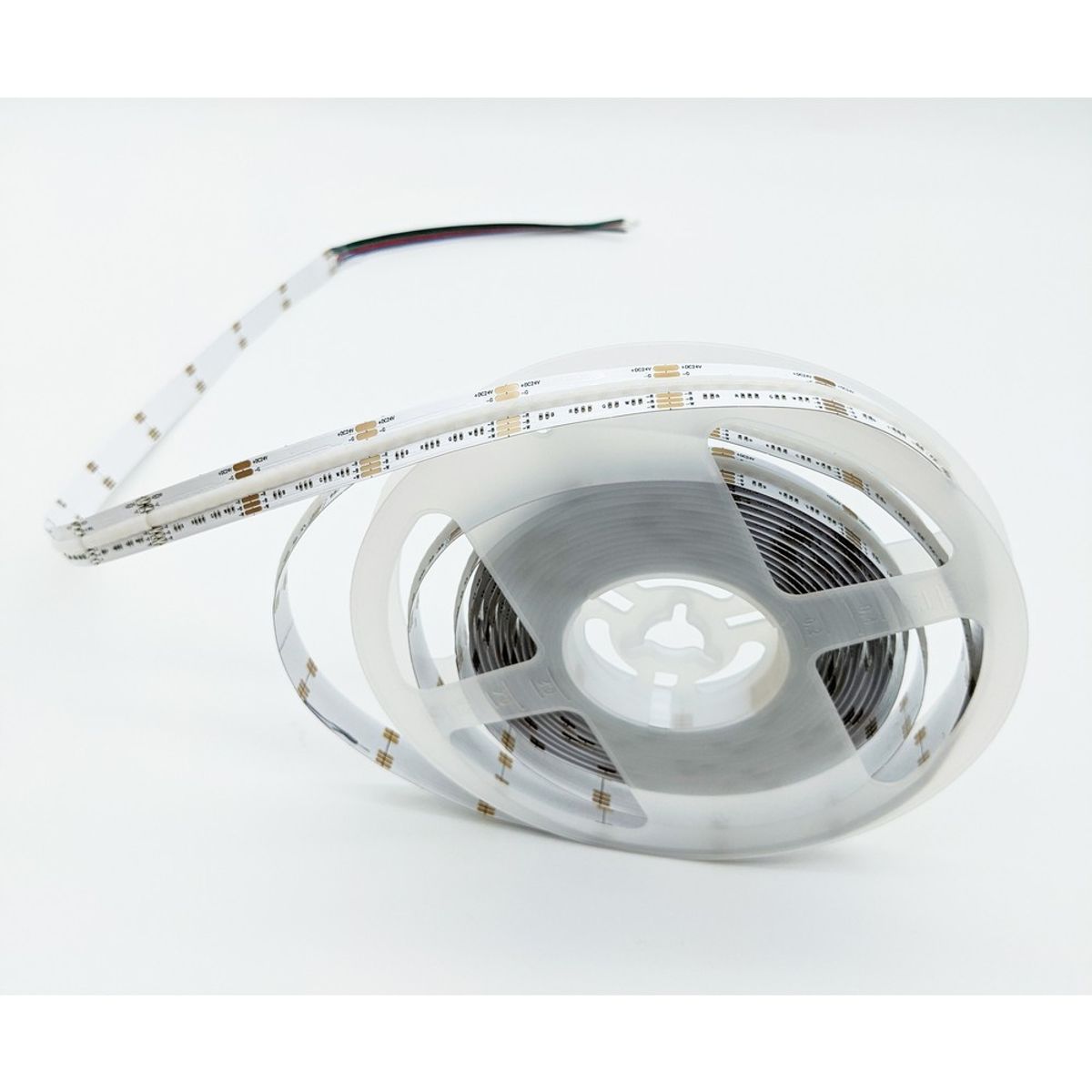 HiluX COB LED Strip 24V, IP65, 16W/m, RGB+3000K, Ra90 - 5 meter