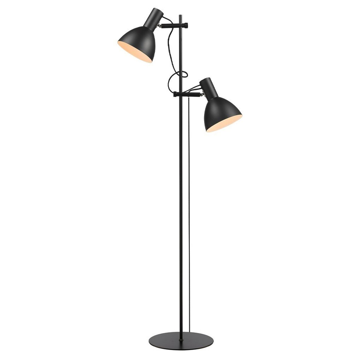 Halo Design - BALTIMORE gulvlampe 2L sort