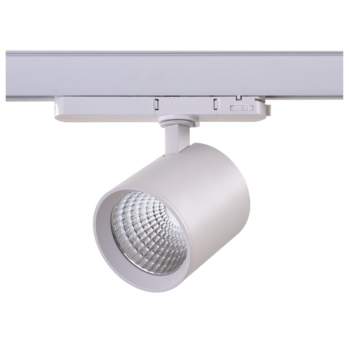 LEDlife hvid skinnespot 20W - 175lm/w, RA93, 3-faset - Kulør : Varm, Spredning : 38°