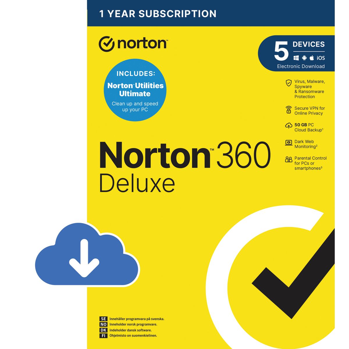 Norton 360 Deluxe med Utilities Ultimate