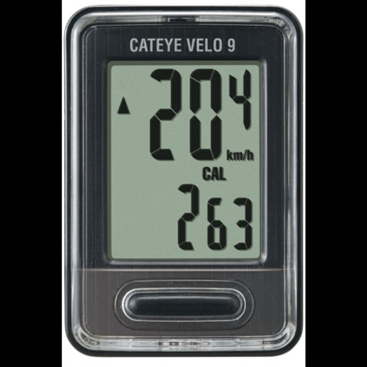 Cateye Velo 9 computer VL-820 - sort (9 funktioner)