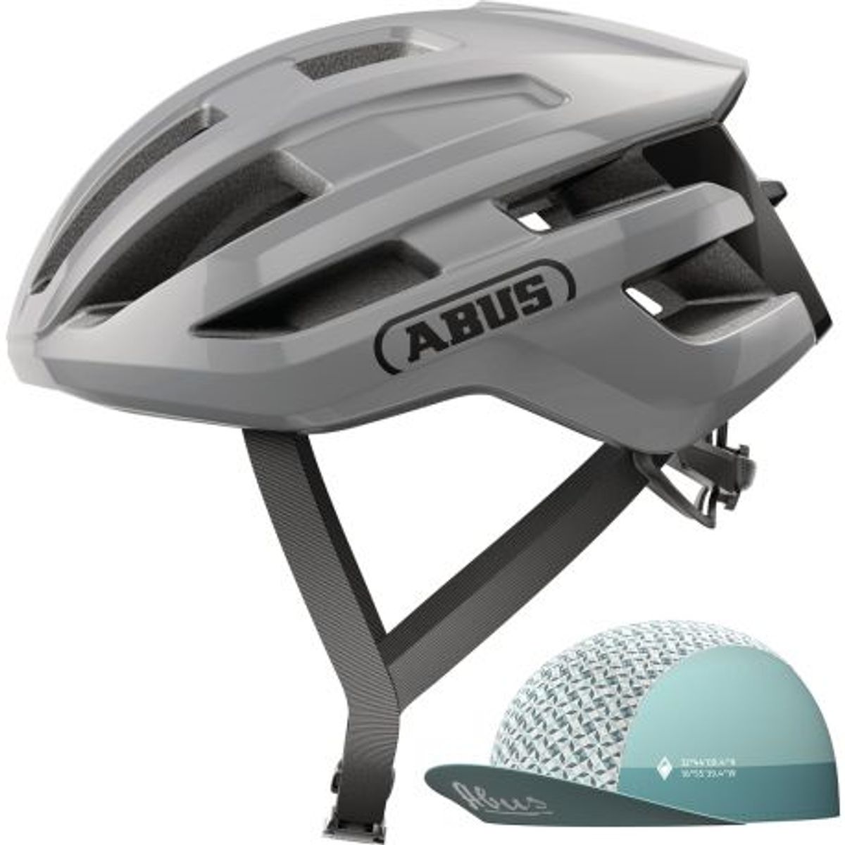 Abus PowerDome ACE race grey cykelhjelm